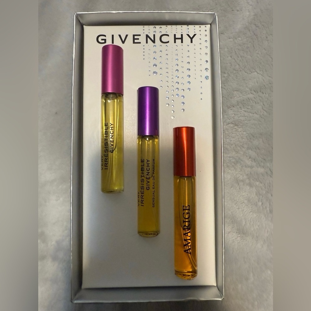 Givenchy Very irresistible edt, Very irresistible sensual edp, Amarige edt set